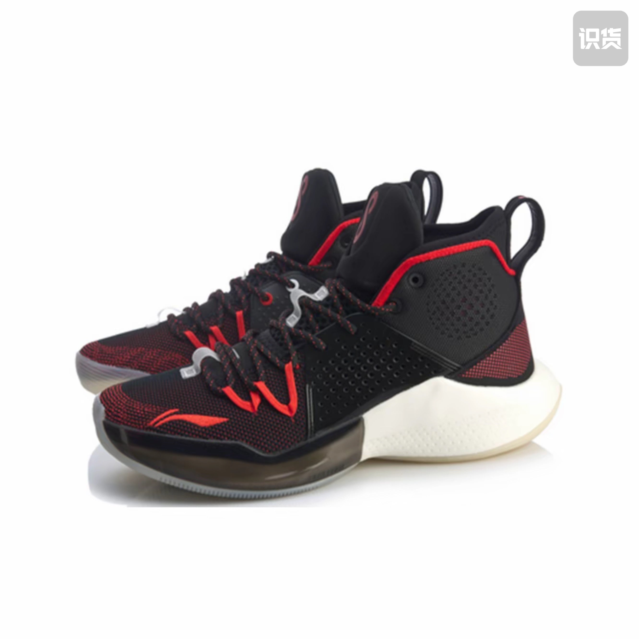 LI-NING SONIC 8 HIGH-TOP ‘BLACK RED’