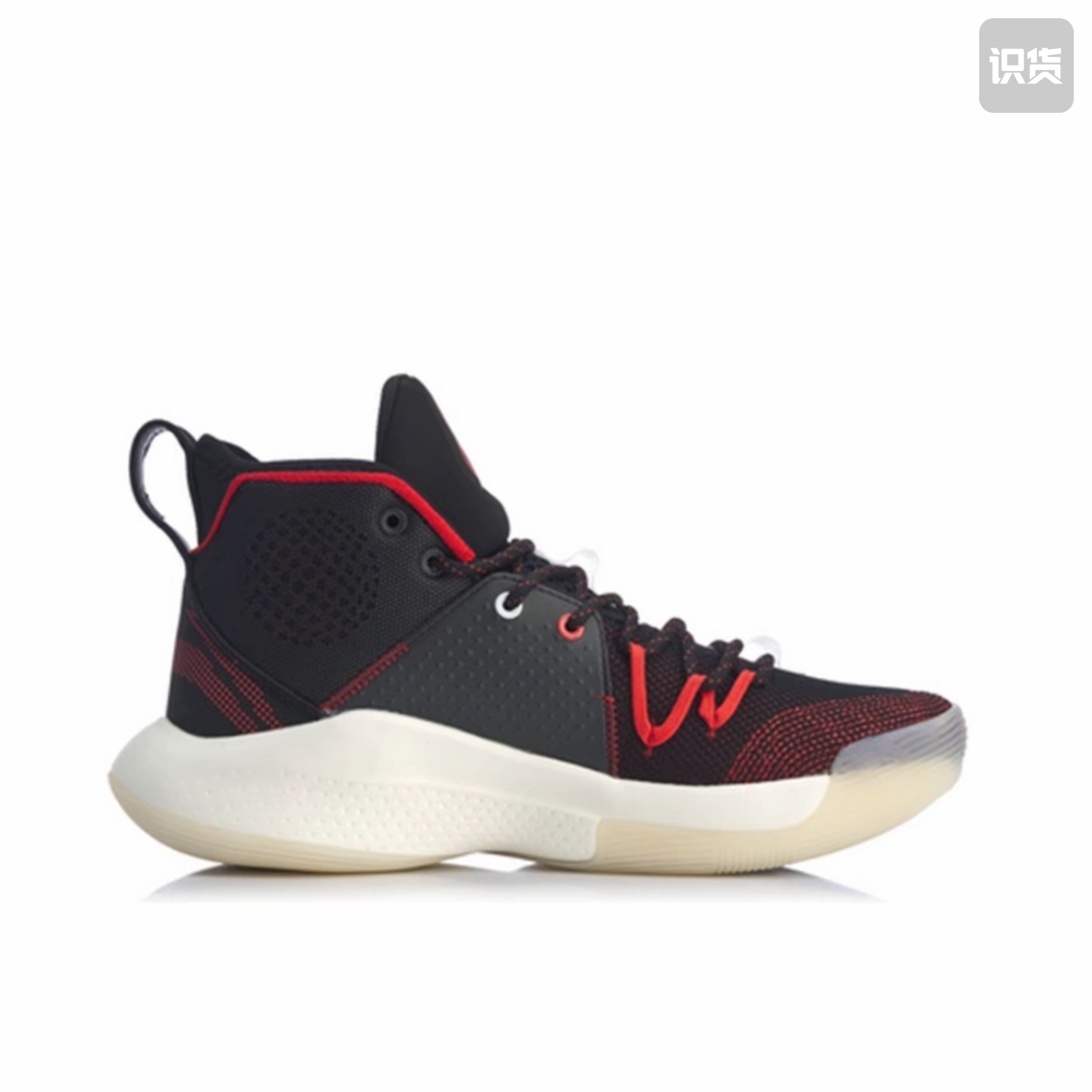 LI-NING SONIC 8 HIGH-TOP ‘BLACK RED’