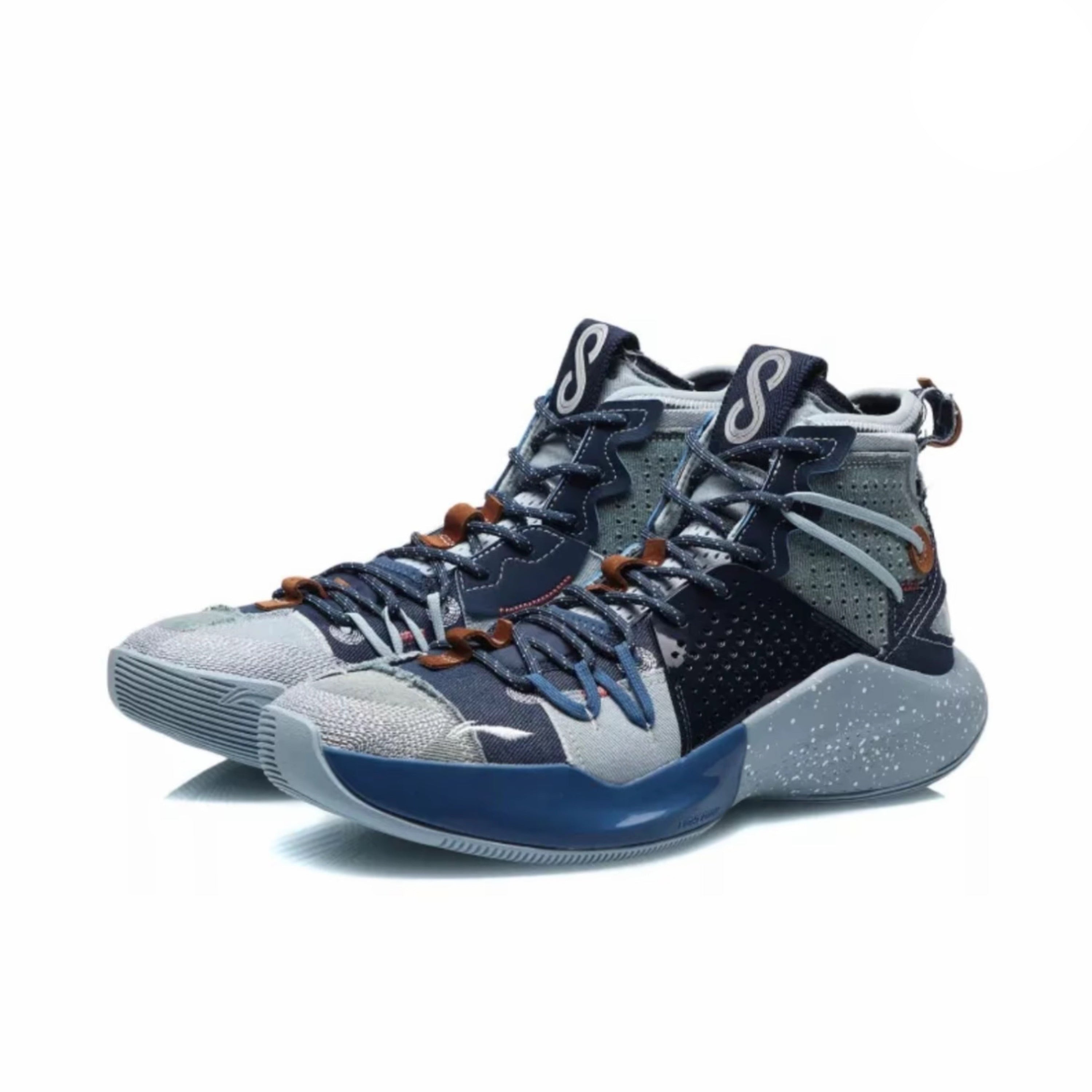 LI-NING SONIC 8 CJ MCCOLLUM ‘DENIM BLUE’