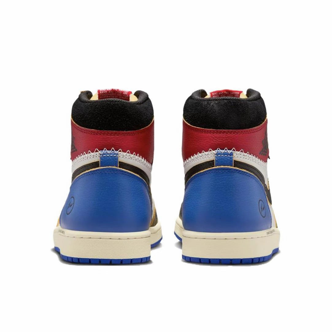 fragment design × UNION × Nike Air Jordan 1 High OG "Black/Varsity Red"