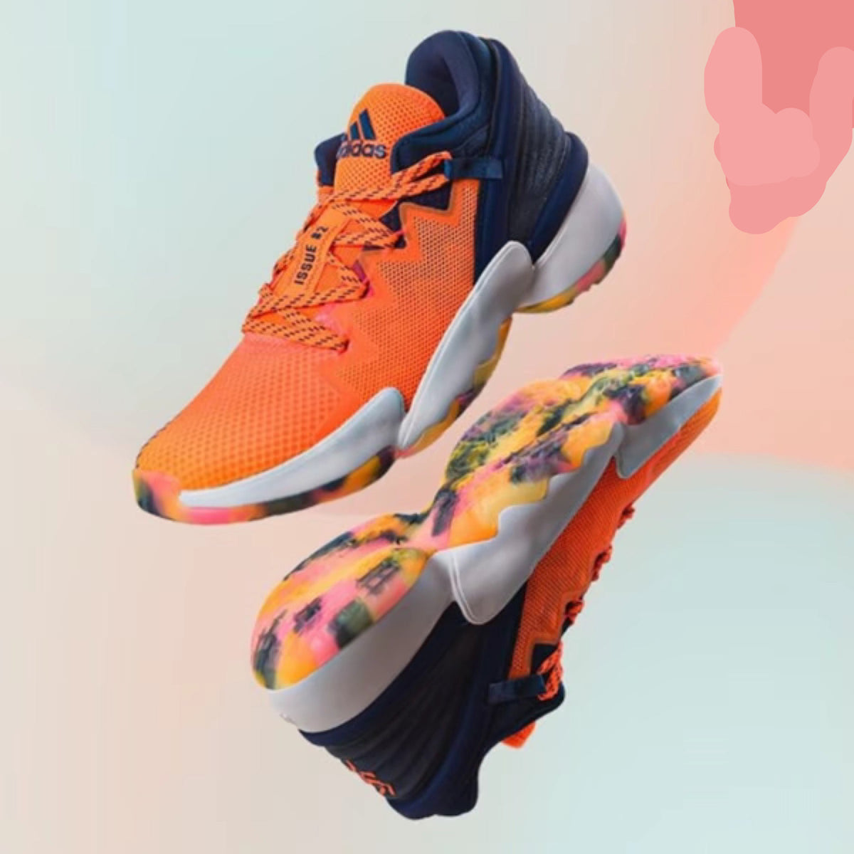 adidas  D.O.N. Issue ２ SIGNAL ORANGE