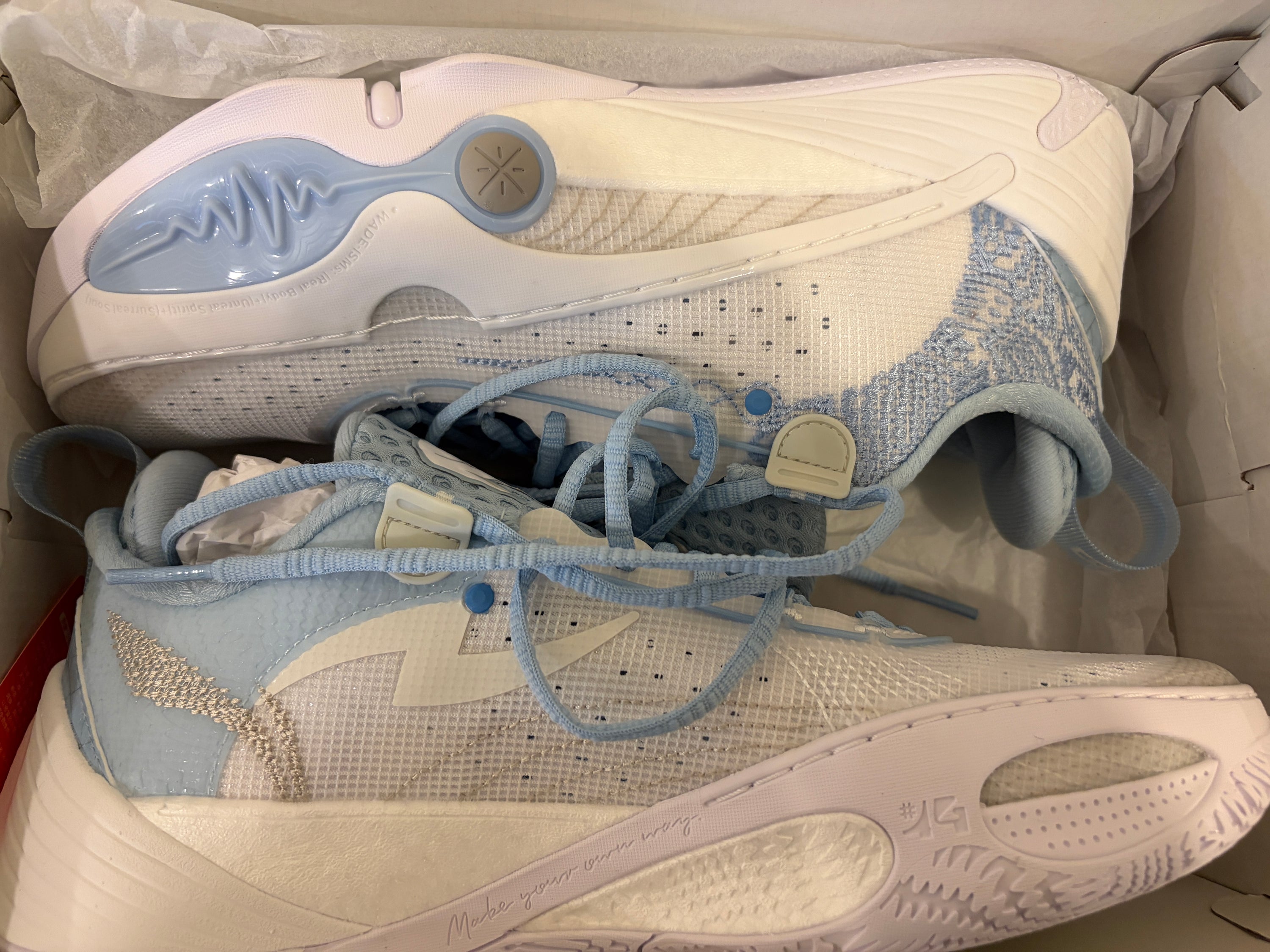 【即納品】Li-Ning Wade All city 14 ”White Blue"　27cm/US9.5 ※現品限り