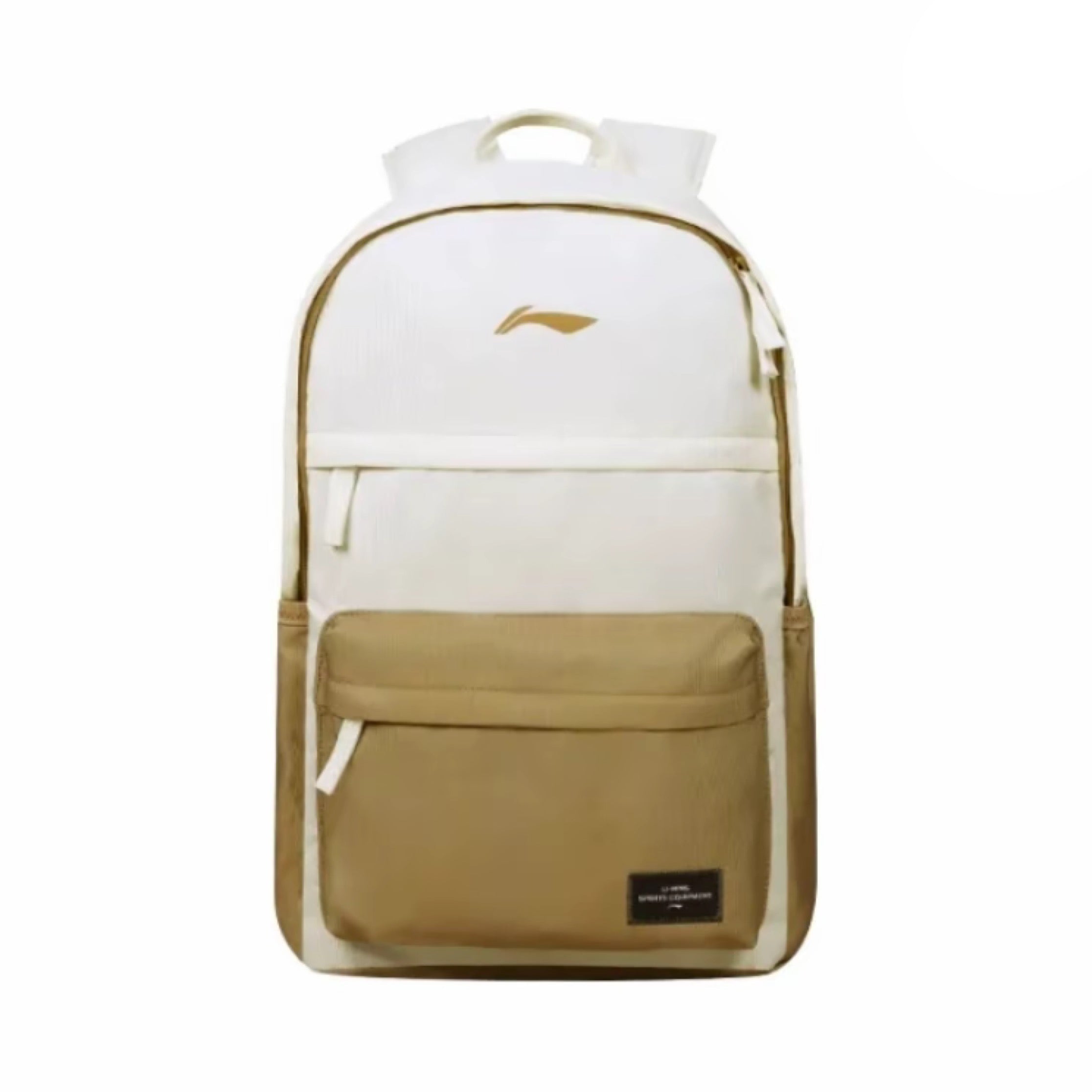 LI-NING CASUAL SPORTS BACKPACK "WHITE BROWN"