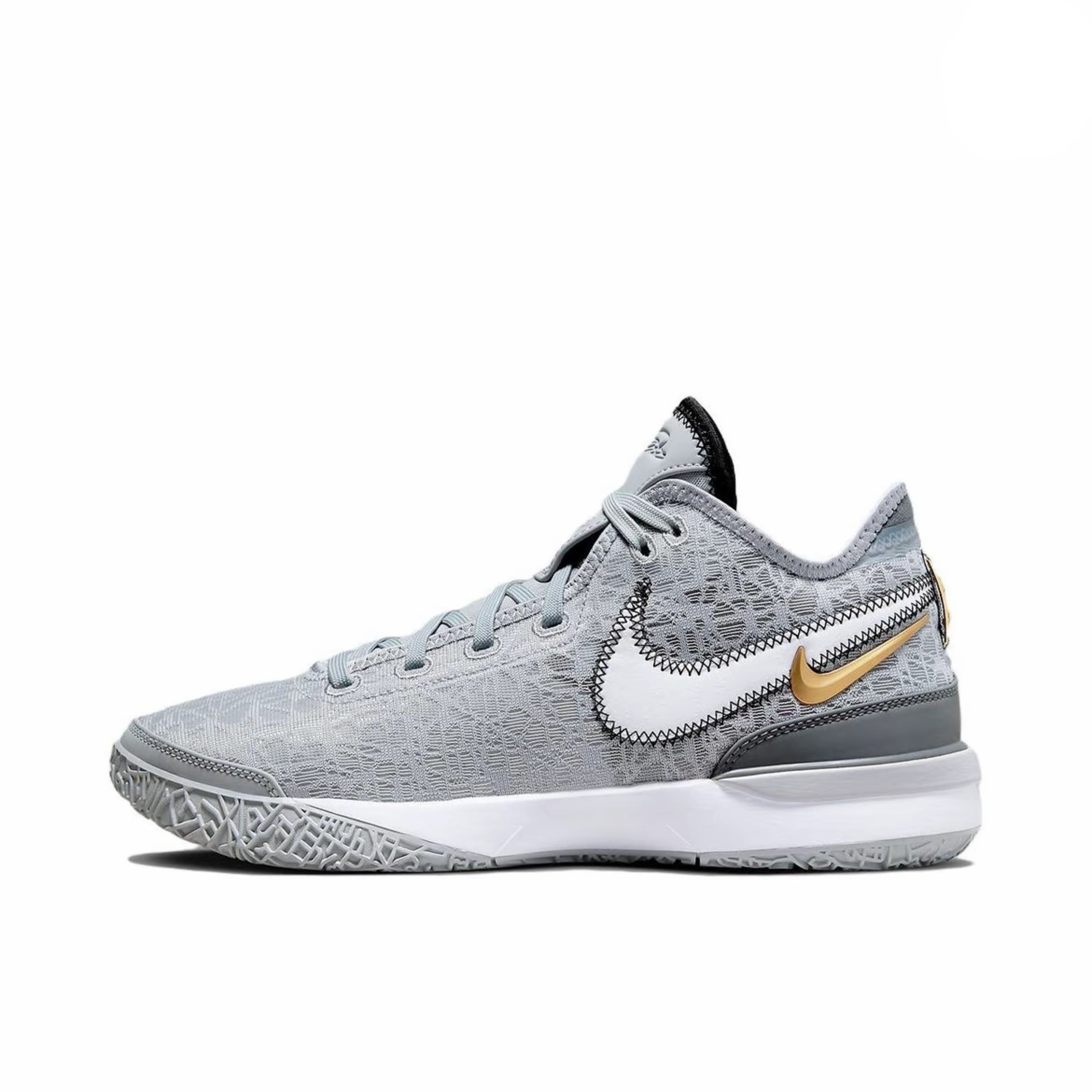 NIKE ZOOM LEBRON NXXT GEN wolf grey/white-metallic gold