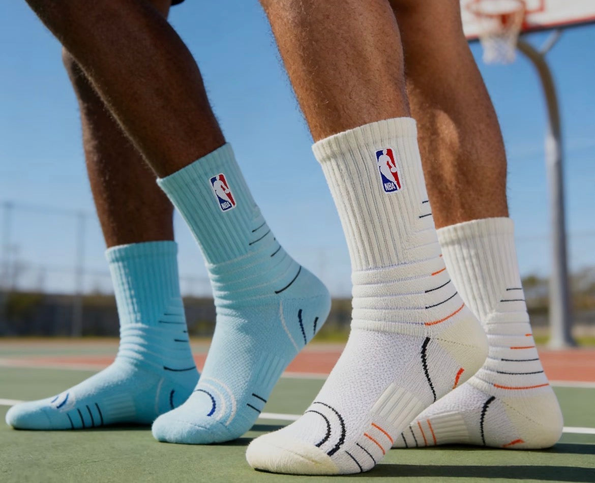 NBA BASKETBALL CREW SOCKS (2PAIR)