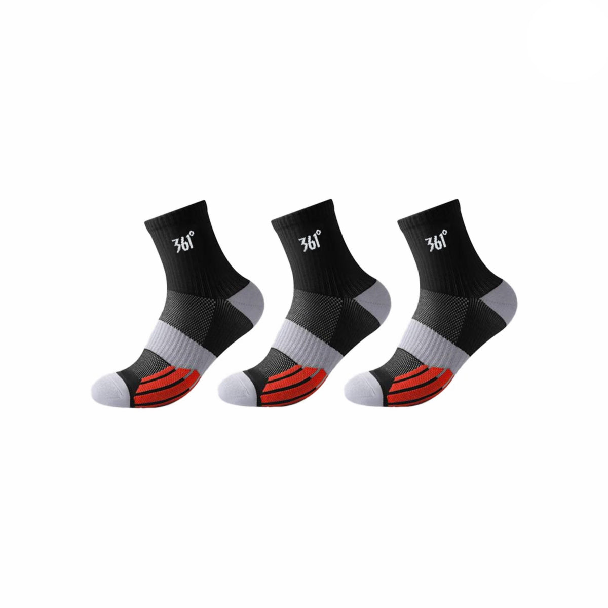 361° BASKETBALL CREW SOCKS (3PAIR)