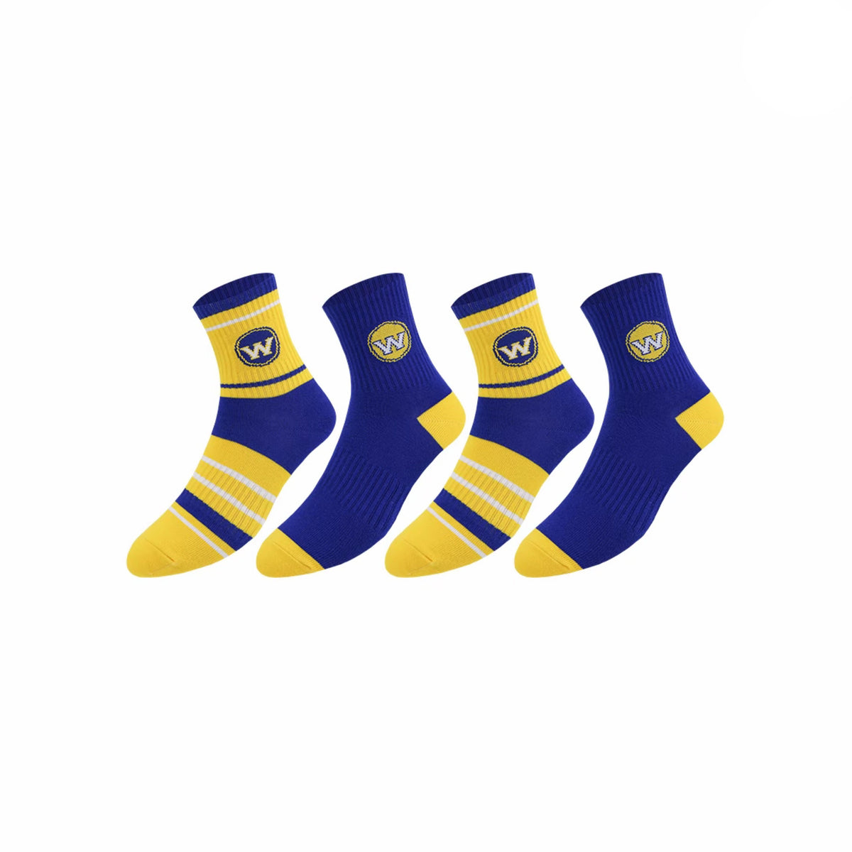 NBA GOLDEN STATE WARRIORS CREW SOCKS (2PAIR)