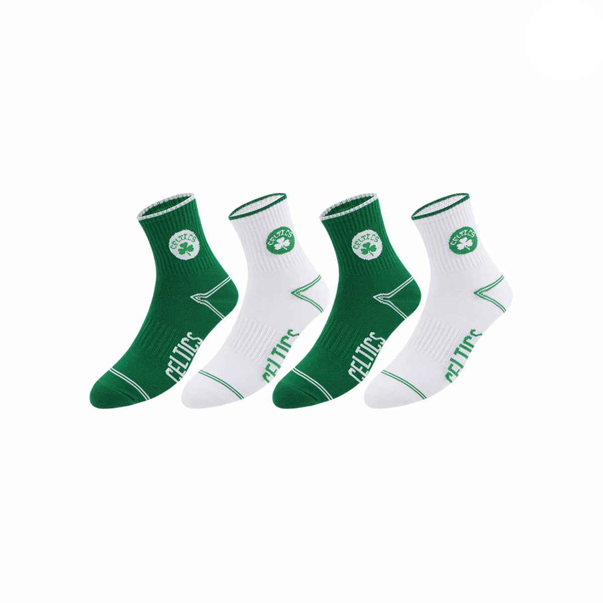NBA BOSTON CELTICS CREW SOCKS (2PAIR)